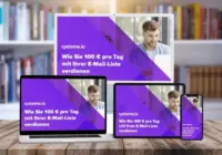 Wie Sie 100 € pro Tag mit Ihrer E-Mail-Liste verdienen können