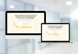 Orange Style Responsive HTML Mobile Squeeze Page (Edition 1)