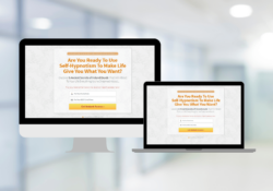 Orange Style Responsive HTML Mobile Squeeze Page (Edition 8)