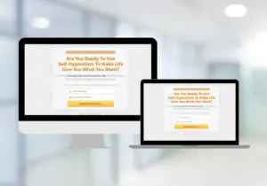 Orange Style Responsive HTML Mobile Squeeze Page (Edition 8)