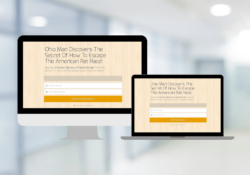 Orange Style Responsive HTML Mobile Squeeze Page (Edition 9)