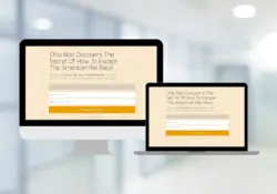 Orange Style Responsive HTML Mobile Squeeze Page (Edition 9)