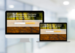 Red Style Responsive HTML Mobile Squeeze Page (Edition 5)