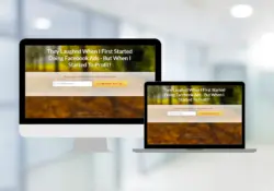 Red Style Responsive HTML Mobile Squeeze Page (Edition 5)