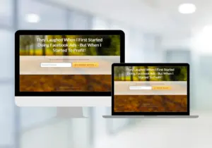 Red Style Responsive HTML Mobile Squeeze Page (Edition 5)
