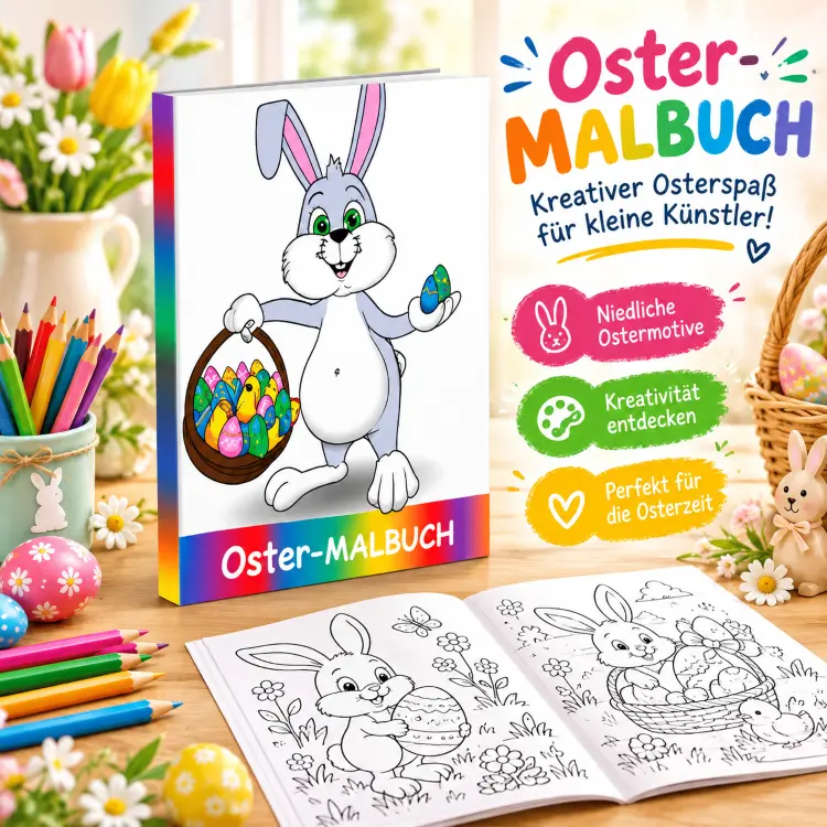 Oster-Kindermalbuch