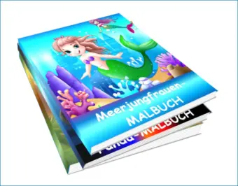 Meerjungfrauen-Malbuch – Bild 2