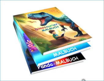 Dino-Malbuch – Bild 2