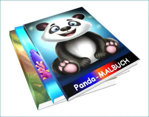 Panda-Malbuch – Bild 2